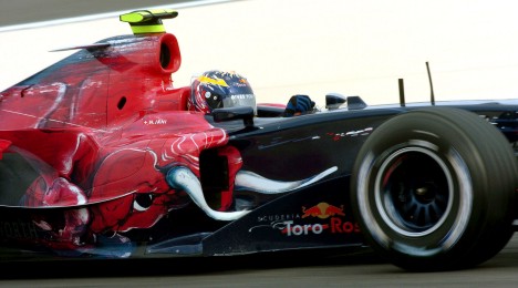 Neel Jani - her i aktion som testkører for Toro Rosso